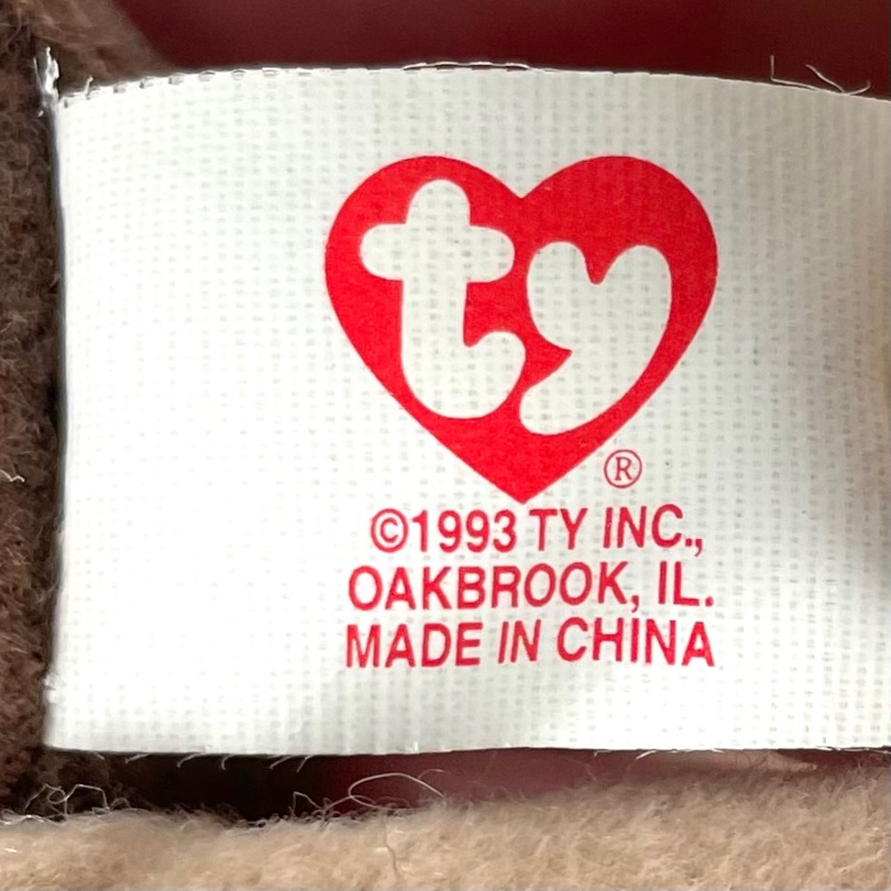 TY Teenie Beanie Baby The Ostrich 1993 - Picture 6 of 7